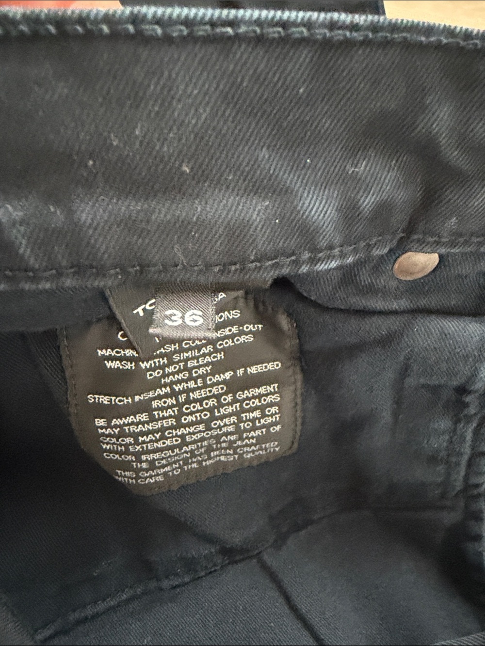 Tom Ford Men’s Navy Slim Straight Pants - Picture 3 of 5